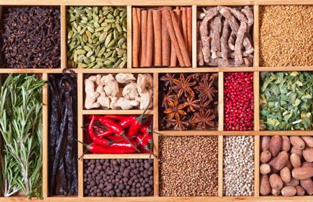 thai dried herbs spices phuket restaurant